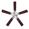 Westinghouse Vintage 52" 5-Blade Nckl Indoor Ceiling Fan w/Dimmable LED Lght Fxture 7237100 - alternate 3